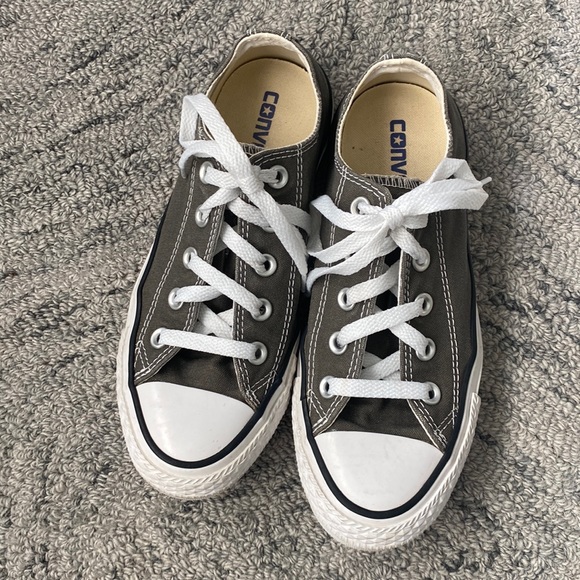 Grey All Star Chuck Taylor Converse Sneaker - Picture 1 of 6